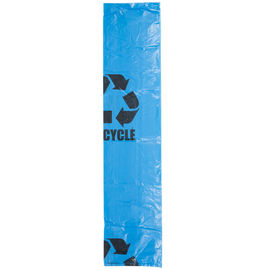 Gerecycleerde Blauwe Plastic Vuilniszakken 1,2 Mil 40 - 45 Gallon Milieuvriendelijk