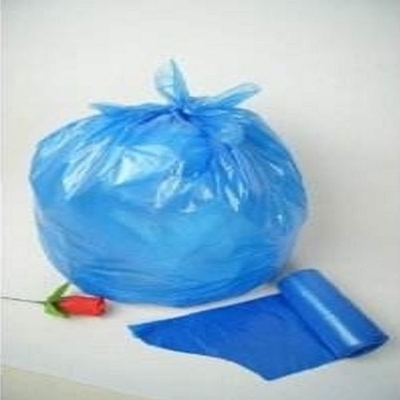 Commerciële Blauwe Plastic Vuilniszakken 30 Liter de Sterverbinding van de 10 Microndikte