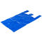 35 Mic Blauw Ongedrukt T-shirt het Winkelen Zakkenldpe Materiaal 18“ X 7“ X 32“